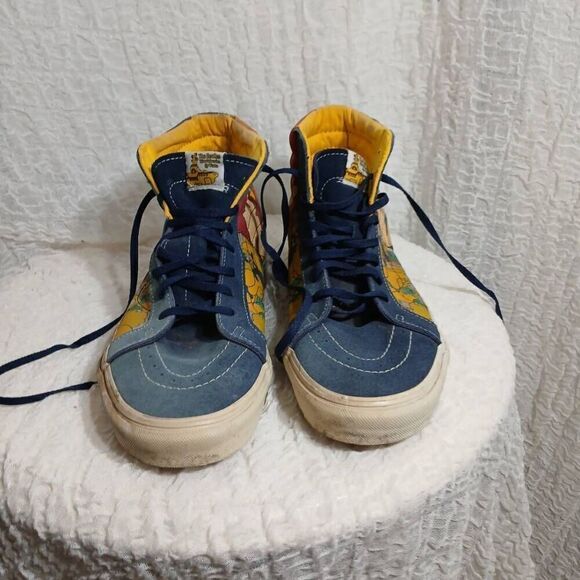 Vans Sk8 The Beatles High-Cut Sneakers Size 12 ( Men's) - Picture 4 of 10